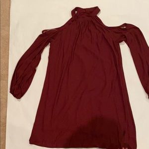 LUSH cold shoulder top NWT